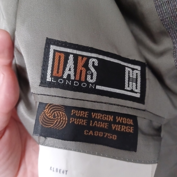 Daks London Albert virgin wool blazer jacket - Picture 3 of 8